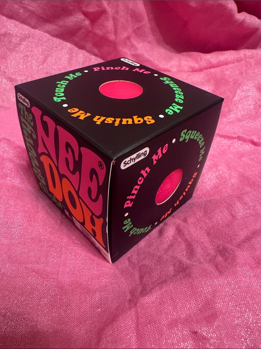 Pink Groovy Glob Needoh